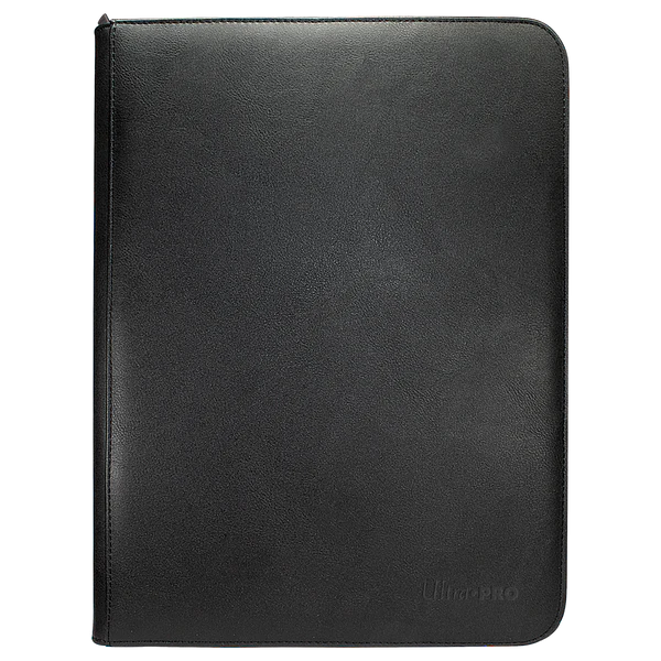 Vivid 9-Pocket Zippered PRO-Binder - Black